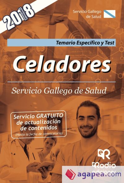 Celadores. Servicio Gallego de Salud. Temario Específico y Test