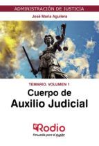 Portada de Cuerpo de Auxilio Judicial. Temario. Volumen 1 (Ebook)