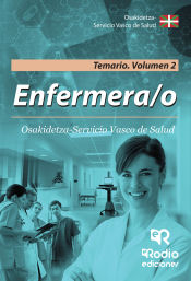 Portada de Enfermera/o de Osakidetza-Servicio Vasco de Salud. Temario. Volumen 2