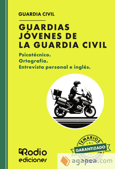 Guardias Jóvenes de la Guardia Civil. Psicotécnico, Ortografía, Entrevista Personal e Inglés