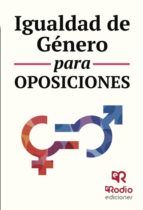 Portada de Igualdad de G&eacute;nero para Oposiciones (Ebook)