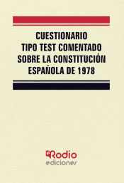 Portada de La Constitución Española de 1978. Test Comentado