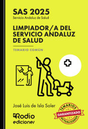 Portada de Limpiador/a del Servicio Andaluz de Salud. Temario Común. SAS 2025