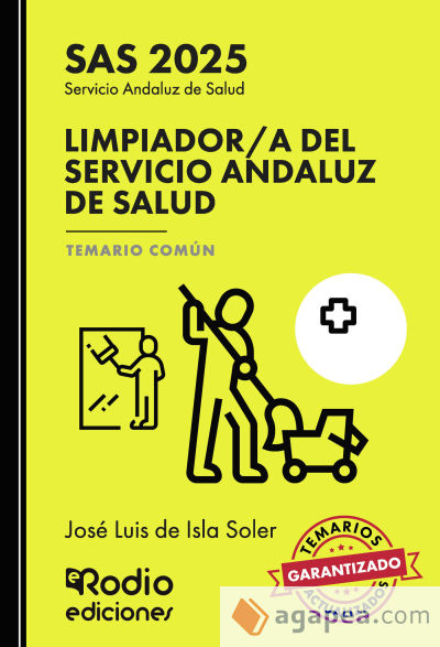 Limpiador/a del Servicio Andaluz de Salud. Temario Común. SAS 2025