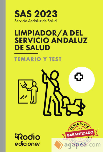 Limpiador/a del Servicio Andaluz de Salud. Temario y Test. SAS 2023