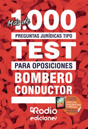 Portada de Más de 1.000 preguntas jurídicas para Bombero-Conductor