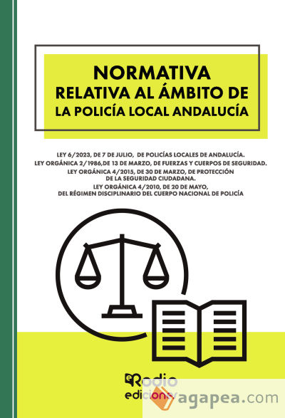 Normativa relativa al ámbito de la Policía Local Andalucía