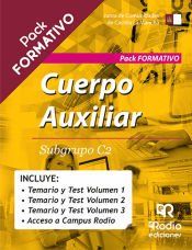 Portada de PACK FORMATIVO Cuerpo Auxiliar de Castilla-La Mancha. Subgrupo C2