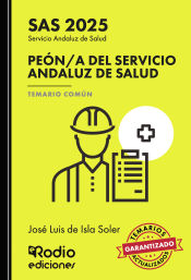 Portada de Peón/a del Servicio Andaluz de Salud. Temario Común. SAS 2025