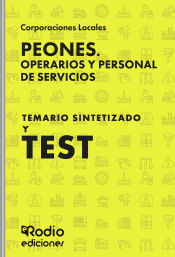 Portada de Peones. Operarios y Personal de Servicios. Temario sintetizado y test