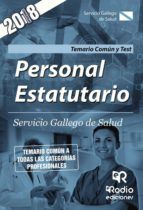 Portada de Personal Estatutario. Servicio Gallego de Salud. Temario Común y Test (Ebook)