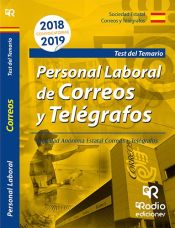 Portada de Personal laboral de Correos y Telégrafos. Test del Temario