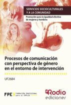 Portada de Procesos de comunicación con perspectiva de género en el entorno de intervención (Ebook)