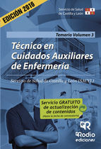 Portada de Técnico en Cuidados Auxiliares de Enfermería. Temario. Volumen 3. Servicio de Salud de Castilla y León (Ebook)