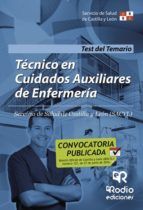 Portada de Técnico en Cuidados Auxiliares de Enfermería del SACYL. Test del Temario (Ebook)