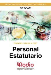 Portada de Temario Com&uacute;n y Test. Personal Estatutario del SESCAM
