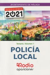 Portada de Temario Vol 1. Policía Local. Ayuntamiento de Málaga