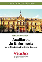 Portada de Temario. Volumen 1. Auxiliares de Enfermería de la Diputación Provincial de Jaén