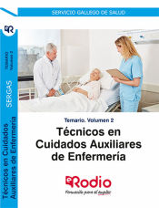 Portada de Temario. Volumen 2. Técnicos en Cuidados Auxiliares de Enfermería del SERGAS