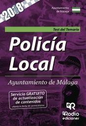 Portada de Test del Temario. Policía Local. Ayuntamiento de Málaga