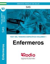 Portada de Test del temario específico Volumen 1. Enfermeros del SAS