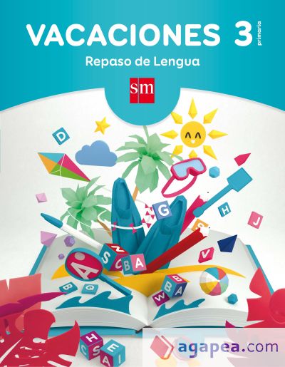 Cuaderno de vacaciones: repaso de Lengua, 3º Primaria