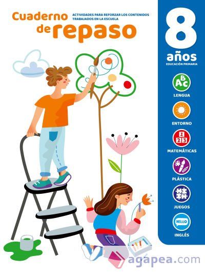 CUADERNO DE REPASO LUMINISCENTE 8 A&Ntilde;OS