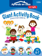 Portada de Super actividades en inglés 6-7: Giant Activity Book. Age 6-7. Aprendo En Casa: 4