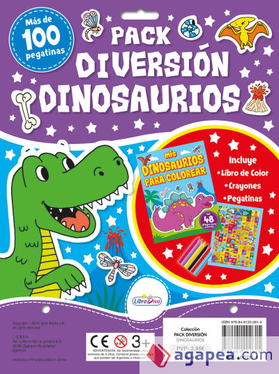 DINOSAURIOS PACK DIVERSION