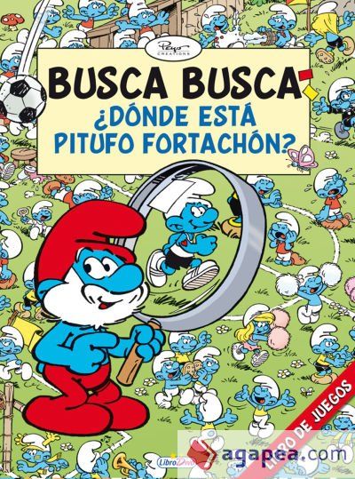 Los Pitufos busca-busca. &iquest;D&oacute;nde est&aacute; Pitufo Fortach&oacute;n?