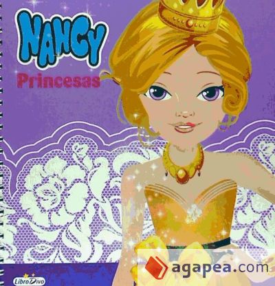 Nancy cuaderno de diseño princesas