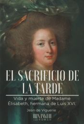 Portada de El sacrificio de la tarde