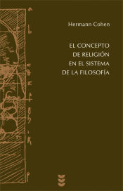 Portada de El concepto de la religión en el sistema de la filosofía