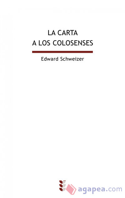 La Carta a los colosenses