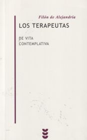 Portada de Los terapeutas. Di vita contemplativa