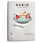 Portada de Rubio, el arte de aprender, mayúsculas 1