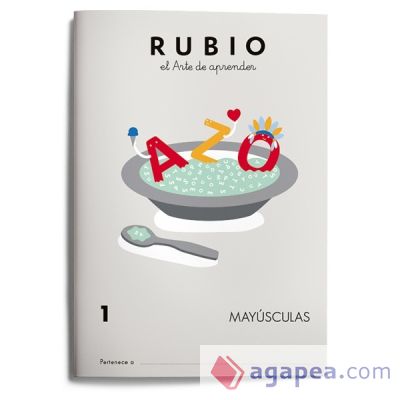 Rubio, el arte de aprender, mayúsculas 1