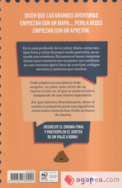 Encuentra el tesoro mientras haces caca (Ed. especial SORTEO)