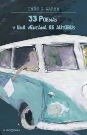 Portada de 33 poemas y una ventana de autobús