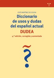 Portada de Diccionario de usos y dudas del español actual (DUDEA)