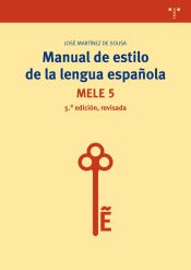 Portada de Manual de estilo de la lengua española