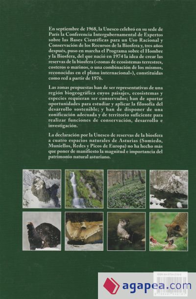 Reservas de la biosfera de Asturias. Picos de Europa, Redes, Somiedo, Muniellos