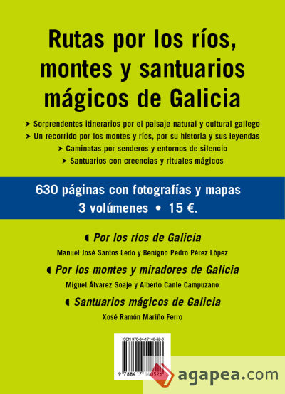 Rutas por los ríos, montes y santuarios mágicos de Galicia