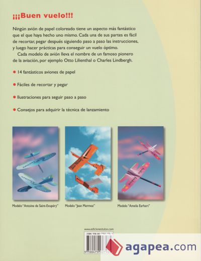 AVIONES DE PAPEL. EL LIBRO DE LOS RECORTABLES