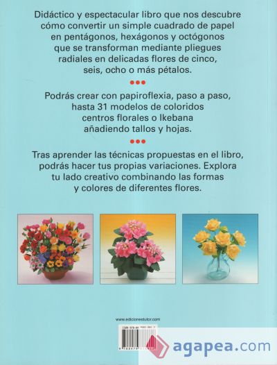 CREAR Y JUGAR CON PAPIROFLEXIA. FLORES