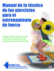 Portada de Manual de la técnica de los ejercicios para el entrenamiento de la fuerza