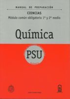 Portada de Manual de Preparación PSU - Quimica (Ebook)