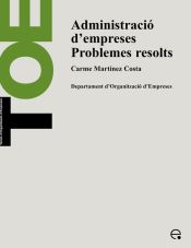 Portada de Administració d'empreses. Problemes resolts