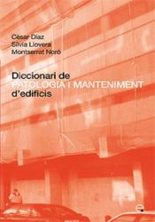 Portada de Diccionari de patologia i manteniment d'edificis