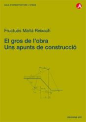 Portada de El gros de l'obra. Uns apunts de construcció